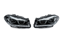 BMW 5-serie F10/F11 2010–2016 Forlygter med Full LED-enheder (2013-2016, 2 stk.) foto 1