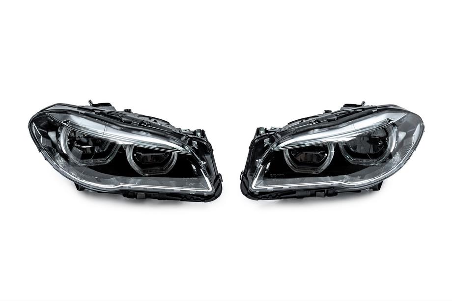 BMW 5-serie F10/F11 2010–2016 Forlygter med Full LED-enheder (2013-2016, 2 stk.) Image
