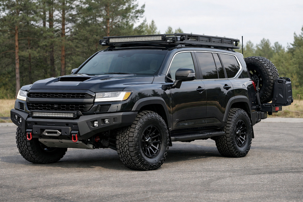 Hvad skal du montere på Toyota Land Cruiser 300, hvis standardlooket er for tamt