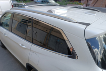 Acura MDX 2013–2020 Tagbøjler (tværstænger) til integrerede tagrælinger OEM (2 stk) foto 7