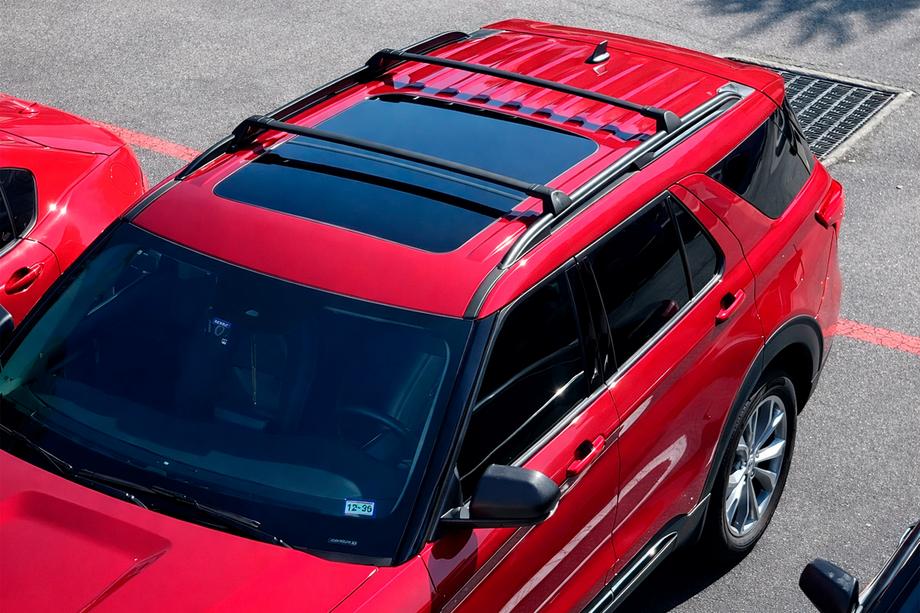 Ford Explorer 2019– Tagbøjler (tværstænger) til integrerede tagrælinger OEM (2019-2023, 2 stk) Image