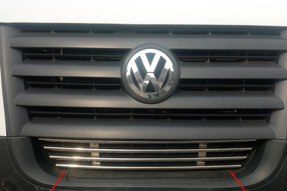 Volkswagen Crafter 2006–2016 Kofangergrill (rustfrit stål) Image