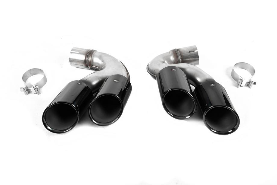BMW X6 G06 2019–2027 Udstødningsenderør V1 Black i X6M F96-stil Foto 1