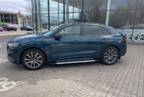 Audi Q8 2018– Sidetrin Allmond Grey (2 stk., aluminium) foto 1