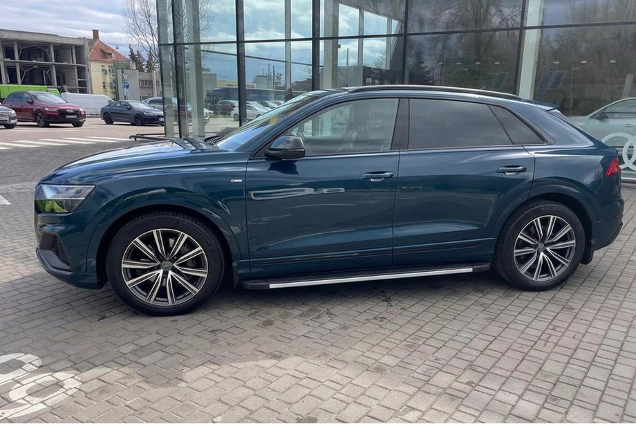 Audi Q8 2018– Sidetrin Maya V1 (2 stk., aluminium) Image