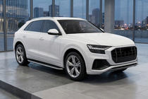 Audi Q8 2018– Sidetrin Tayga Grey (2 stk., aluminium) foto 1