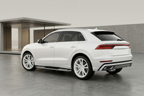 Audi Q8 2018– Sidetrin Tayga V2 (2 stk., aluminium) foto 1