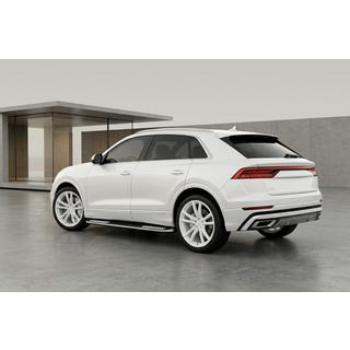 Sidetrin Tayga V2 (2 stk., aluminium) Audi Q8 2018– foto 1