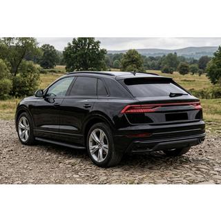 Sidetrin Tayga Black (2 stk., aluminium) Audi Q8 2018– foto 1