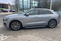 Audi Q8 2018– Bosphorus Grey sidetrin (2 stk., aluminium) foto 1