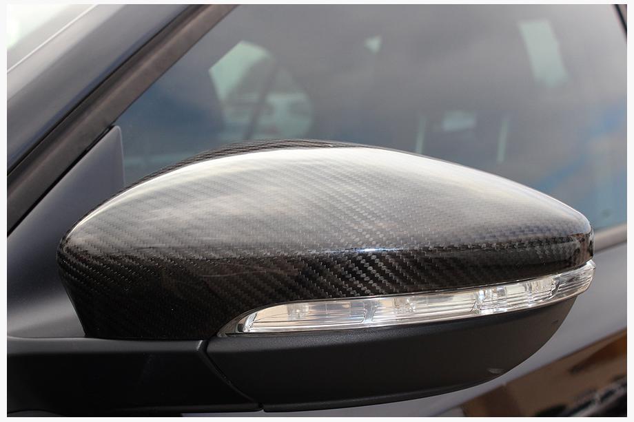 Volkswagen Jetta 2011–2018 Spejlkåber (2 stk., ægte carbon) Foto 7