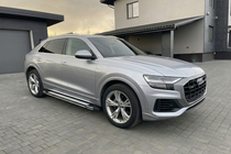 Audi Q8 2018– Sidetrin Rainbow (2 stk., aluminium) foto 1