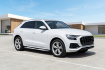Audi Q8 2018– Mevsim Grey sidetrin (2 stk., aluminium) foto 1