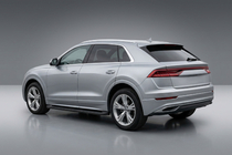 Audi Q8 2018– Allmond Black sidetrin (2 stk., aluminium) foto 1