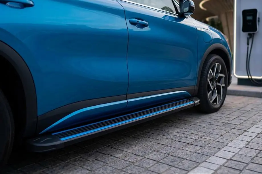 BYD Atto 3 2021– Maya Blue sidetrin (2 stk., aluminium) Image
