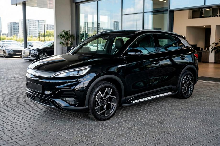 BYD Atto 3 2021– Sidetrin Vision New Black (2 stk., aluminium) Image