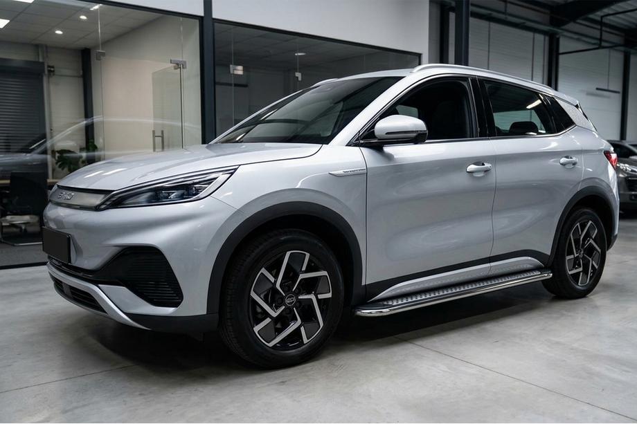 BYD Atto 3 2021– Sidetrin Maydos V2 (2 stk., aluminium ↗ rustfrit stål) Image