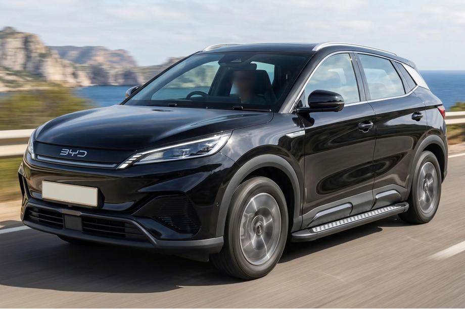 BYD Atto 2/Yuan Up 2024– Sidetrin Vision New Black (2 stk., aluminium) Foto 1