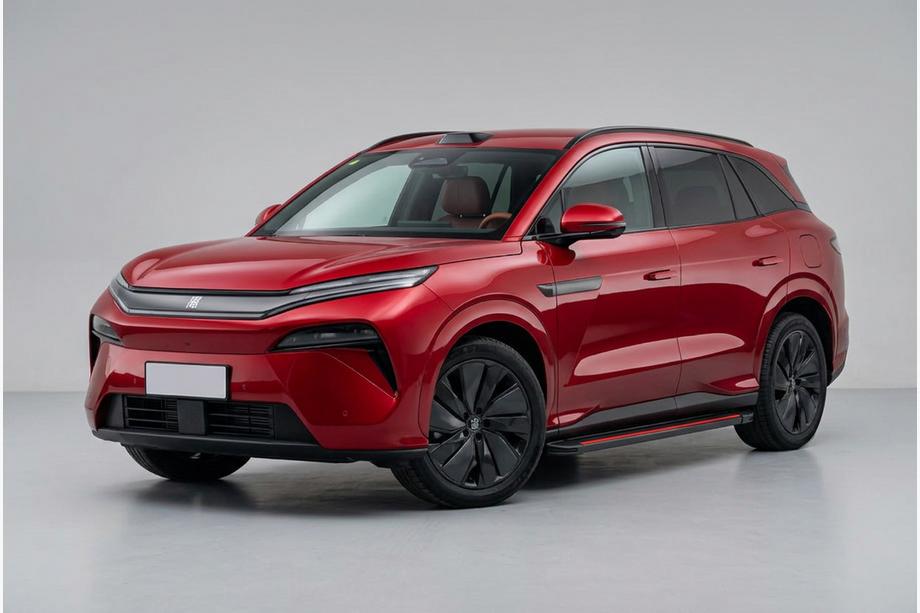 BYD Tang 2025– Sidetrin Maya Red (2 stk., aluminium) Image