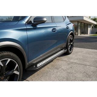 Sidetrin Vision New Black (2 stk., aluminium) foto 1