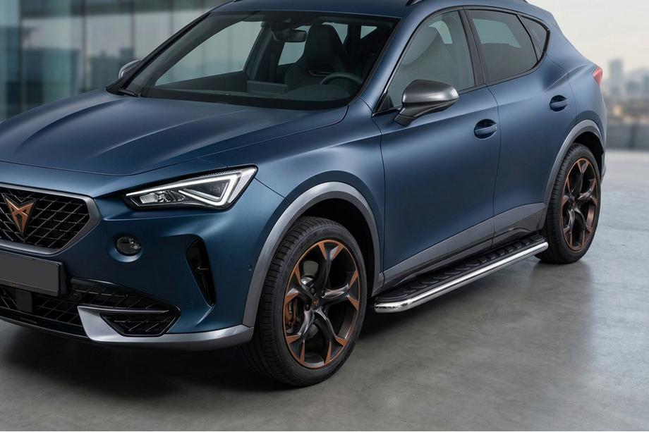 Cupra Formentor 2020– Maydos V1 sidetrin (2 stk., aluminium ↗ rustfrit stål) Image