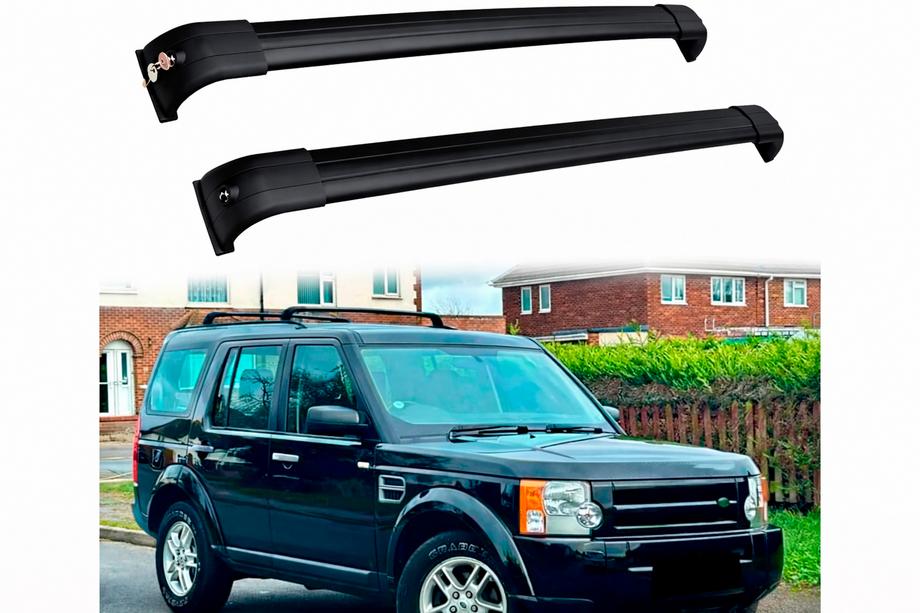 Land Rover Discovery III 2004–2009 Tagbøjler (tværstænger) til integrerede tagrælinger OEM (2 stk) Foto 5