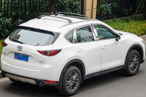 Mazda CX-5 2017–2025 Tagbøjler (tværstænger) til integrerede tagrælinger OEM (2 stk) Sort foto 3