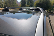 Nissan X-trail T33/Rogue 2022– Tagbøjler (tværstænger) til integrerede tagrælinger OEM (2 stk) Sort foto 26