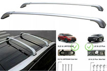 Toyota Highlander 2013–2019 Tagbøjler (tværstænger) til integrerede tagrælinger OEM (2 stk) Grå foto 9