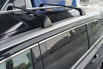 Toyota Highlander 2013–2019 Tagbøjler (tværstænger) til integrerede tagrælinger OEM (2 stk) Grå foto 1
