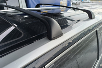 Toyota Highlander 2013–2019 Tagbøjler (tværstænger) til integrerede tagrælinger OEM (2 stk) Grå foto 6