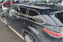 Toyota Highlander 2013–2019 Tagbøjler (tværstænger) til integrerede tagrælinger OEM (2 stk) Grå foto 7