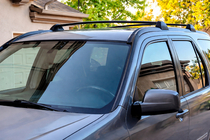 Honda CRV 2001–2006 Tagbøjler til originale monteringspunkter, låsbare OEM (2 stk.) foto 2