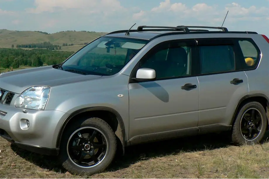 Nissan X-trail T31 2007–2014 Tagbøjler til originale monteringspunkter, låsbare OEM (2 stk.) Foto 7