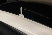 Tesla Model 3 2017– Tagbøjler til originale monteringspunkter, låsbare OEM (2 stk.) foto 13