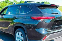 Toyota Highlander 2019– Tagbøjler til originale monteringspunkter, låsbare OEM (2 stk.) foto 1