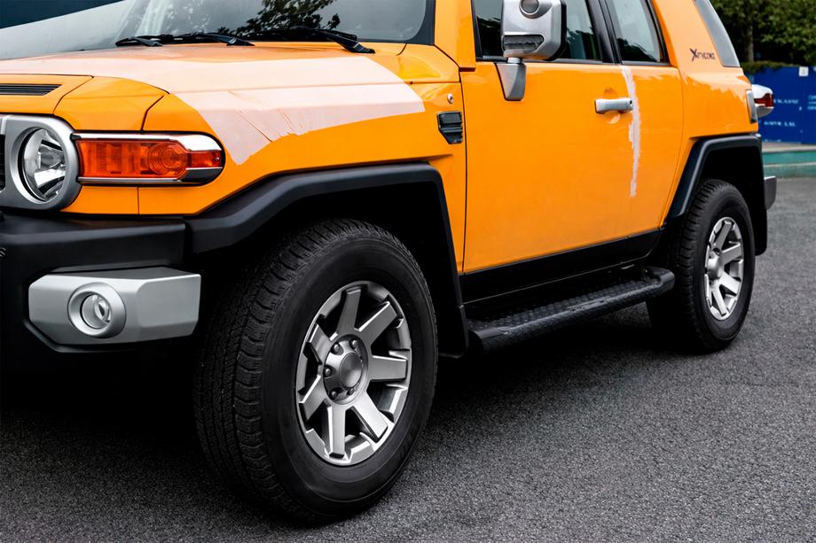 Toyota FJ Cruiser 2006–2022 HARMS sidetrin (2 stk.) Foto 3