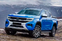 Ford Ranger 2022– OEM tagrælinger grå (ABS-plast, montering med lim) foto 2