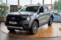 Ford Ranger 2022– Tagrælinger grå OEM (aluminium) foto 2