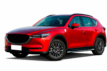 Mazda CX-5 2017–2025 Integrerede tagrælinger HARMS (2 stk.) Grå foto 2