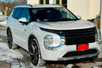 Mitsubishi Outlander 2021– Integrerede tagrælinger OEM (2 stk) Sort foto 6