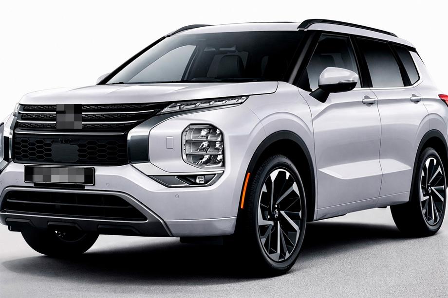 Mitsubishi Outlander 2021– Integrerede tagrælinger OEM (2 stk) Sort Image