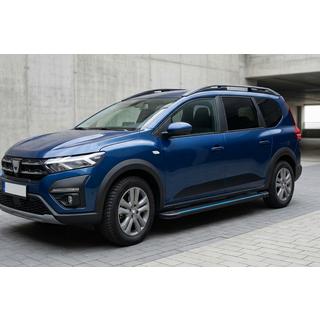 Maya Blue sidetrin (2 stk., aluminium) foto 1