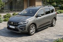 Dacia Jogger 2022– Sidetrin Bosphorus Black (2 stk., aluminium) foto 1