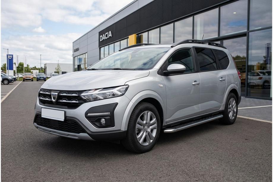 Dacia Jogger 2022– Maydos V1 sidetrin (2 stk., aluminium ↗ rustfrit stål) Image