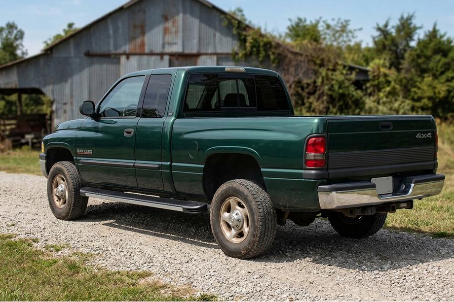 Dodge RAM (BR/BE) 1994–2002 Sidetrin Maya V1 (2 stk., aluminium) Image