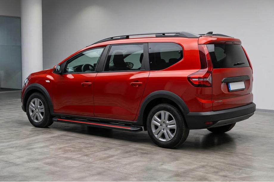 Dacia Jogger 2022– Sidetrin Maya Red (2 stk., aluminium) Image