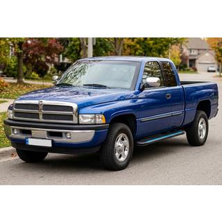 Maya Blue sidetrin (2 stk., aluminium) Dodge RAM (BR/BE) 1994–2002 foto 1