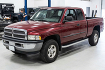 Dodge RAM (BR/BE) 1994–2002 Sideskridtbrætter Tayga Grey (2 stk., aluminium) foto 1