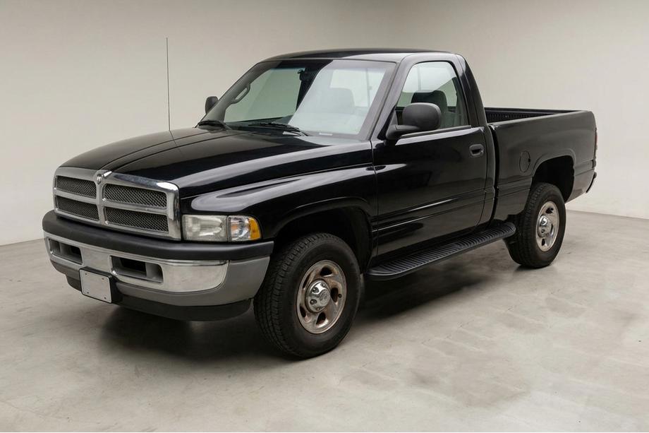 Dodge RAM (BR/BE) 1994–2002 Sidetrin Tayga Black (2 stk., aluminium) Foto 1